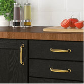 IKEA ENERYDA Handle, Brass-Colour 112 mm